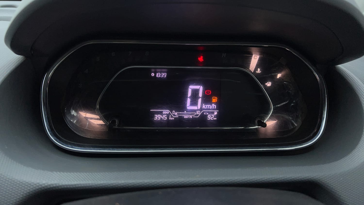Used 2021 Tata Tigor XZ Petrol Manual interior CLUSTERMETER VIEW