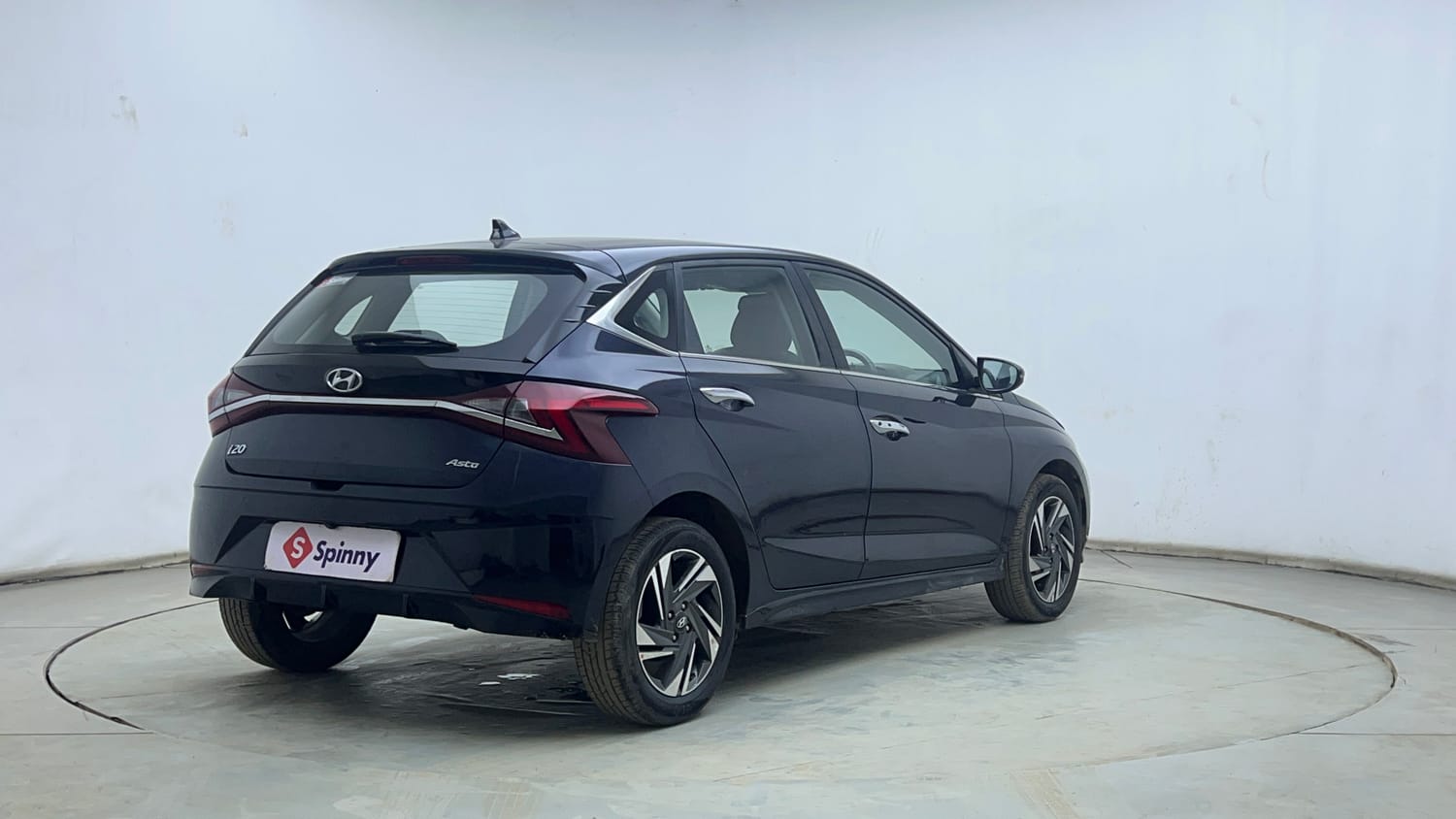 Used 2023 Hyundai i20 Asta (O) 1.2 MT Petrol Manual exterior RIGHT REAR CORNER VIEW