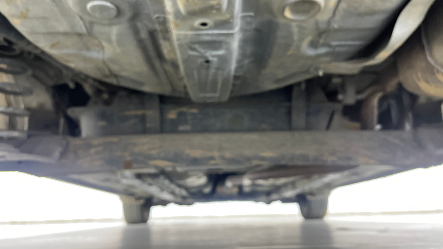 Used 2017 Hyundai Grand i10 Sportz (O) AT 1.2 Kappa VTVT Petrol Automatic extra REAR UNDERBODY VIEW (TAKEN FROM REAR)