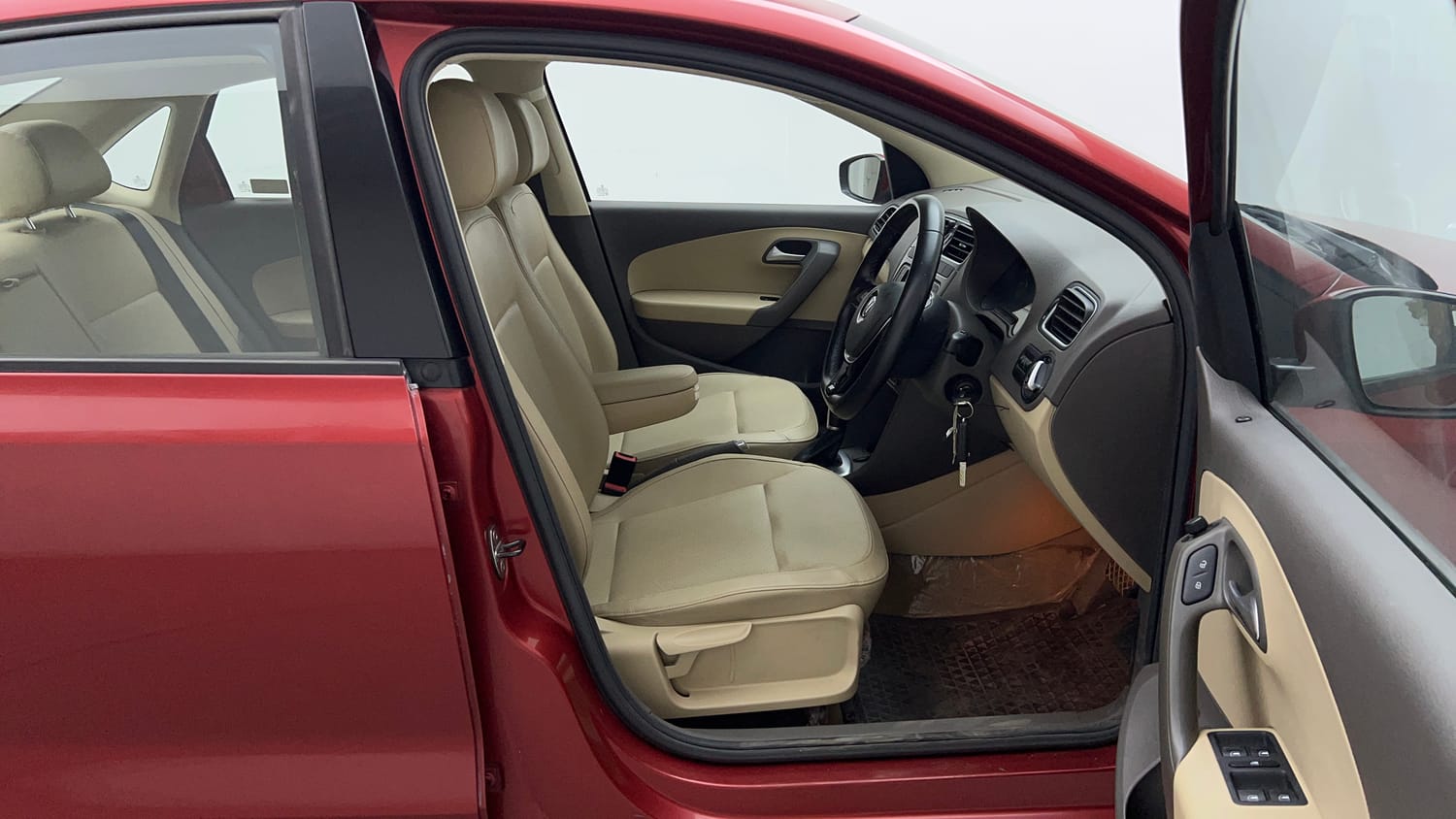 Used 2019 Volkswagen Vento Highline 1.2 (P) AT Petrol Automatic interior RIGHT SIDE FRONT DOOR CABIN VIEW