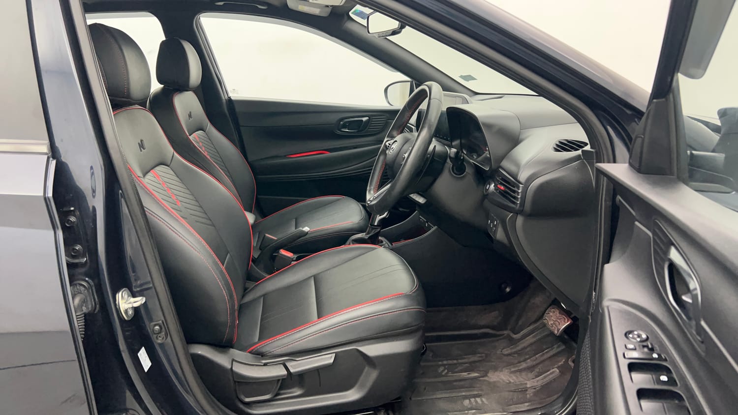 Used 2023 Hyundai i20 N Line N8 1.0 Turbo DCT Petrol Automatic interior RIGHT SIDE FRONT DOOR CABIN VIEW