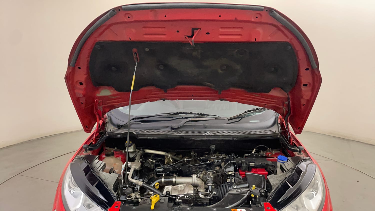 Used 2018 Ford EcoSport Titanium + 1.5L TDCi Diesel Manual engine ENGINE & BONNET OPEN FRONT VIEW