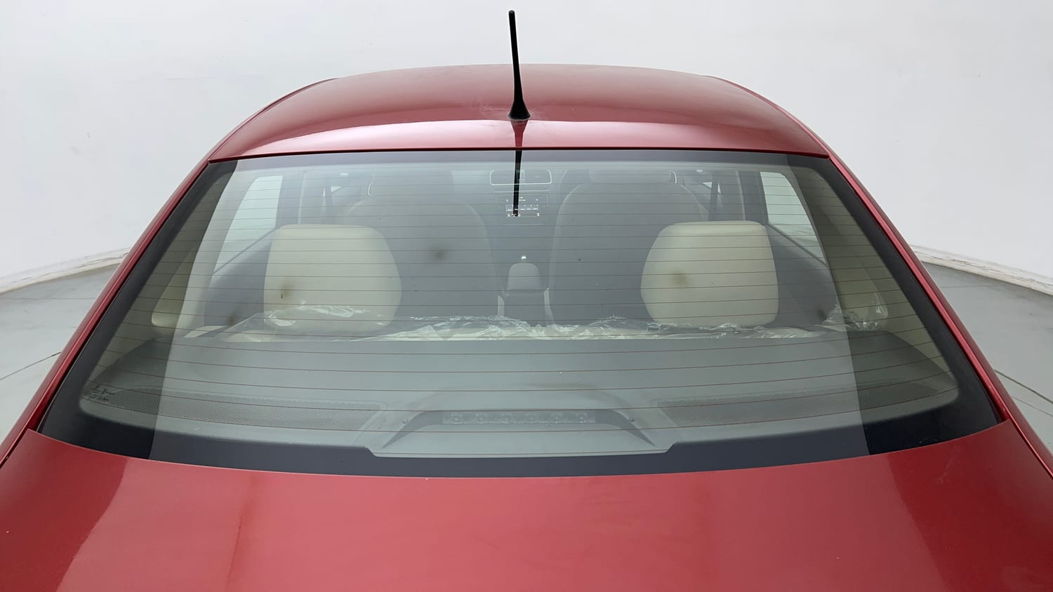 Used 2019 Volkswagen Vento Highline 1.2 (P) AT Petrol Automatic exterior BACK WINDSHIELD VIEW