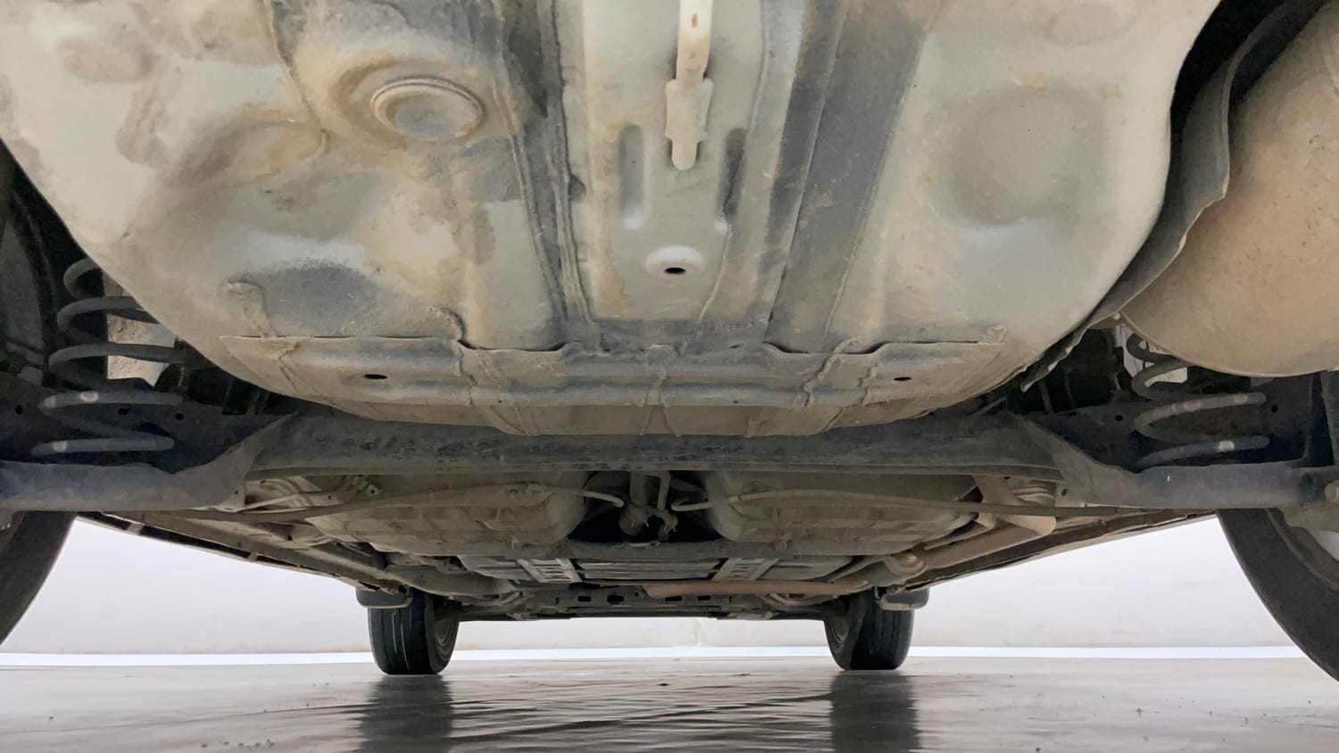 Used 2022 Honda WR-V SV MT Petrol Petrol Manual extra REAR UNDERBODY VIEW (TAKEN FROM REAR)