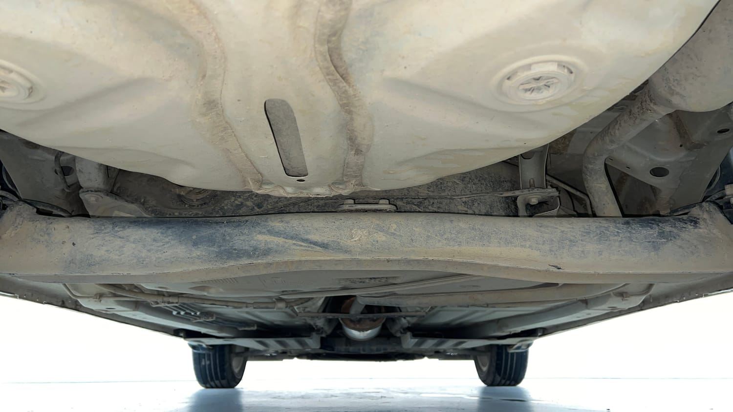 Used 2023 Maruti Suzuki Baleno Zeta MT Petrol Manual extra REAR UNDERBODY VIEW (TAKEN FROM REAR)