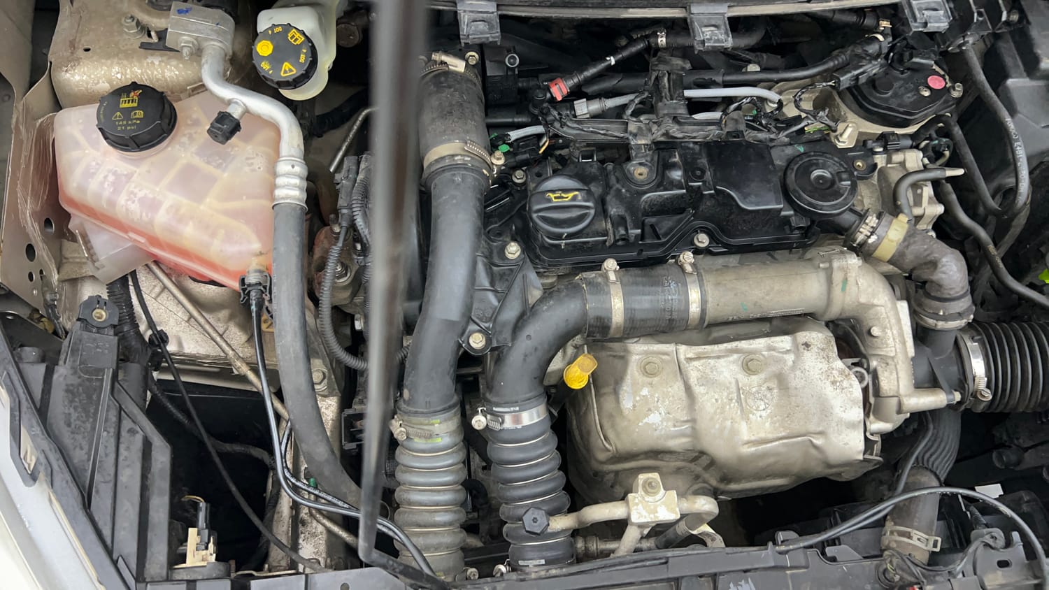 Used 2019 Ford Freestyle Titanium 1.5 TDCi Diesel Manual engine ENGINE RIGHT SIDE VIEW