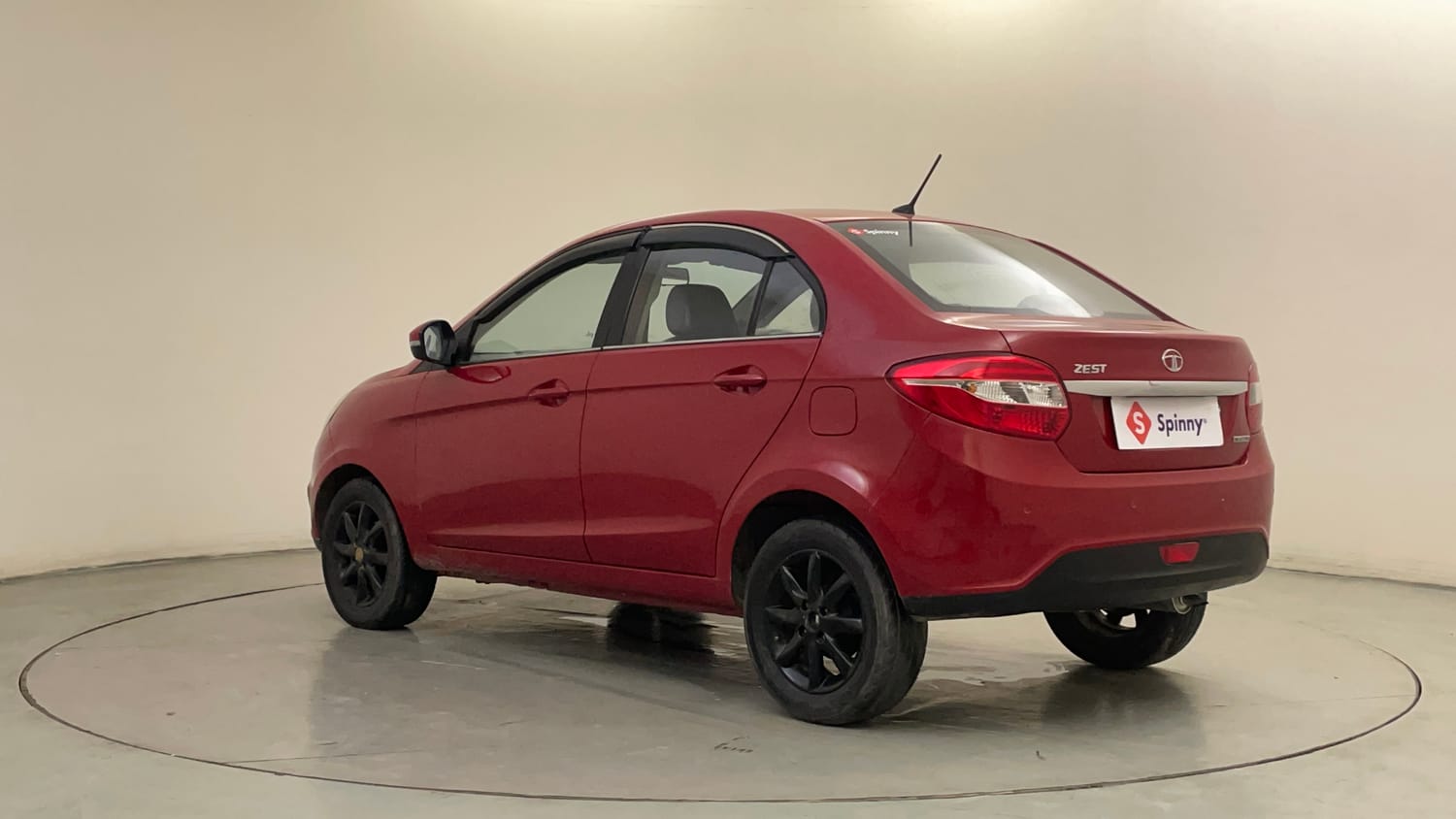 Used 2014 Tata Zest XT Petrol Petrol Manual exterior LEFT REAR CORNER VIEW