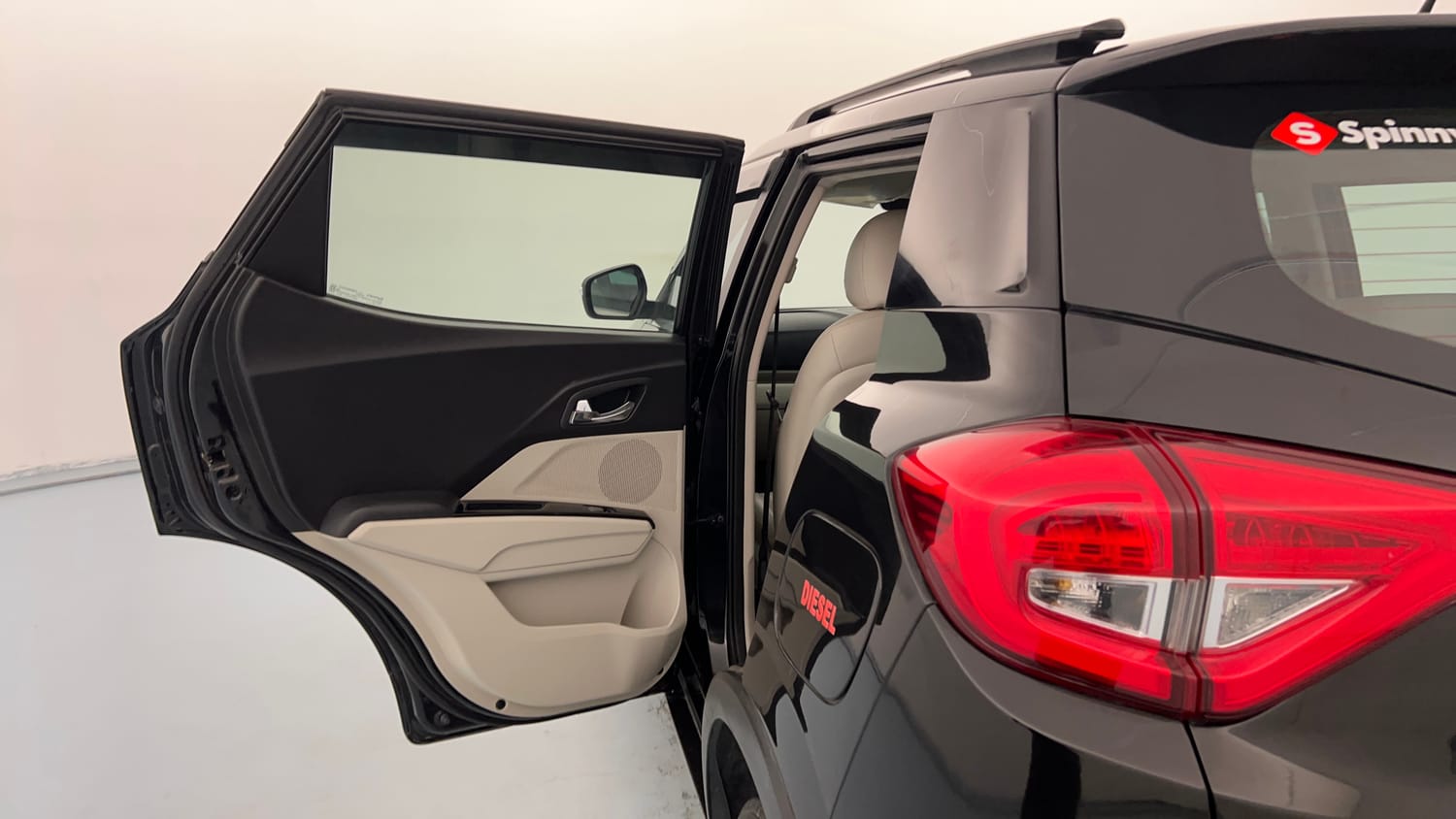 Used 2024 Mahindra XUV 300 W8 (O) 1.5 Diesel Diesel Manual interior LEFT REAR DOOR OPEN VIEW