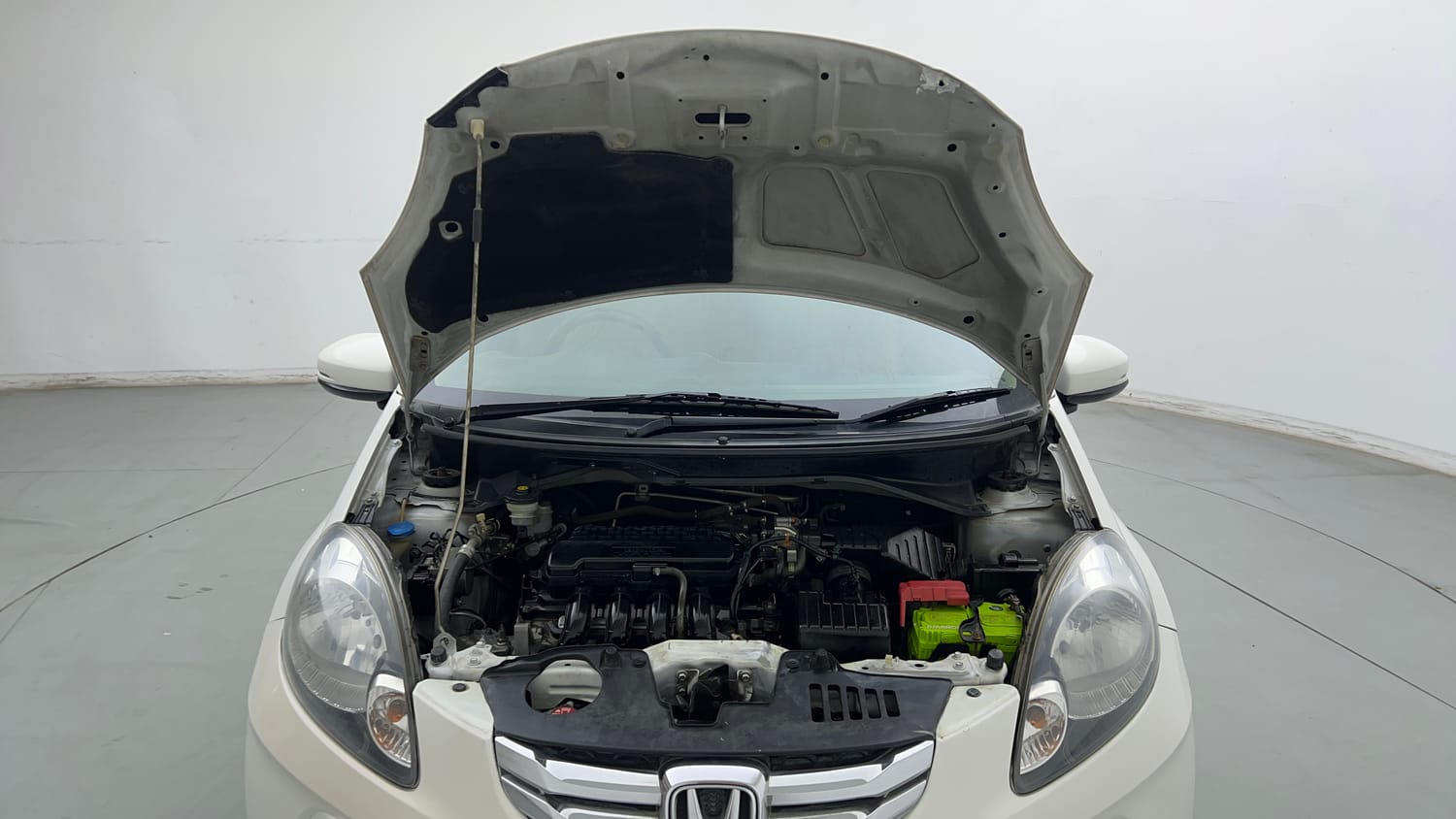 Used 2016 Honda Amaze 1.2 VX AT i-VTEC Petrol Automatic engine ENGINE & BONNET OPEN FRONT VIEW