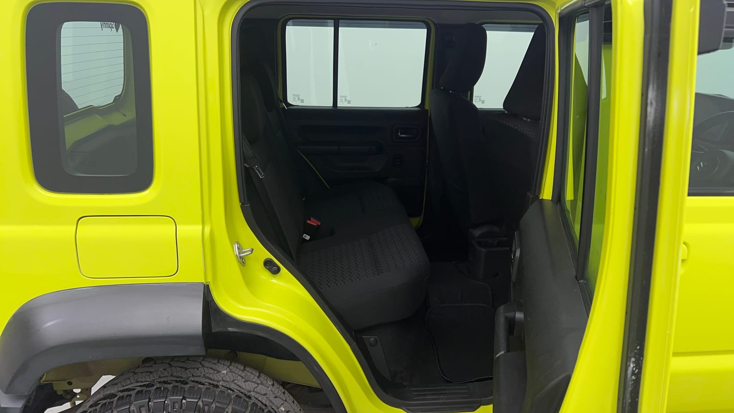 Used 2023 Maruti Suzuki Jimny Alpha AT Petrol Automatic interior RIGHT SIDE REAR DOOR CABIN VIEW