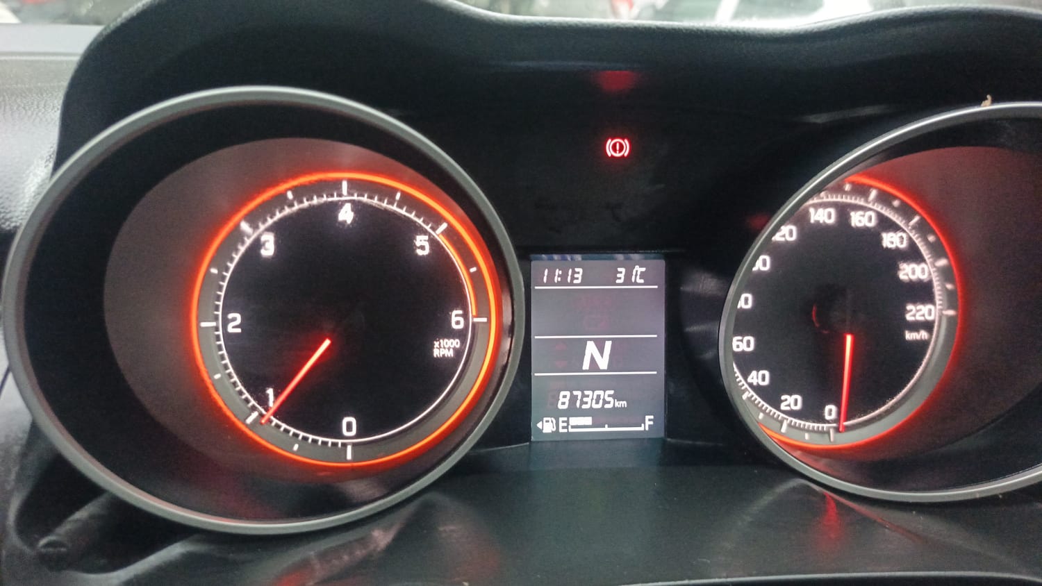 Used 2019 Maruti Suzuki Swift ZDi Plus AMT Diesel Automatic interior CLUSTERMETER VIEW
