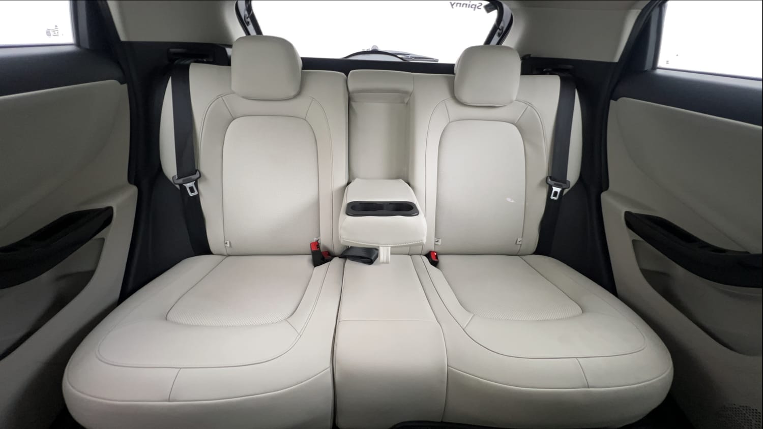Used 2023 Tata Nexon XZ Plus LUXS Diesel Diesel Manual interior REAR SEAT CONDITION VIEW