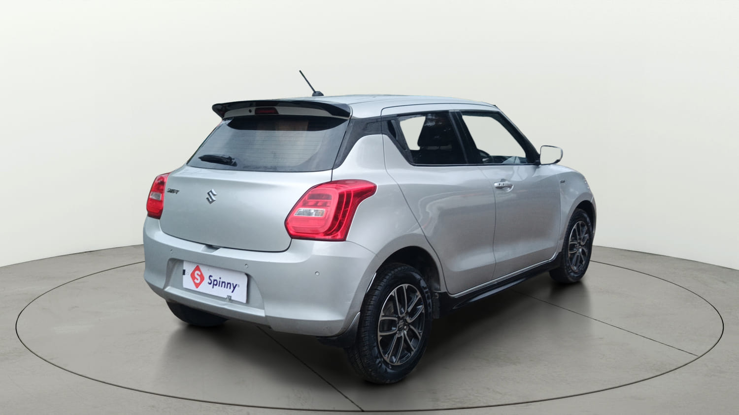Used 2019 Maruti Suzuki Swift ZDi Plus AMT Diesel Automatic exterior RIGHT REAR CORNER VIEW