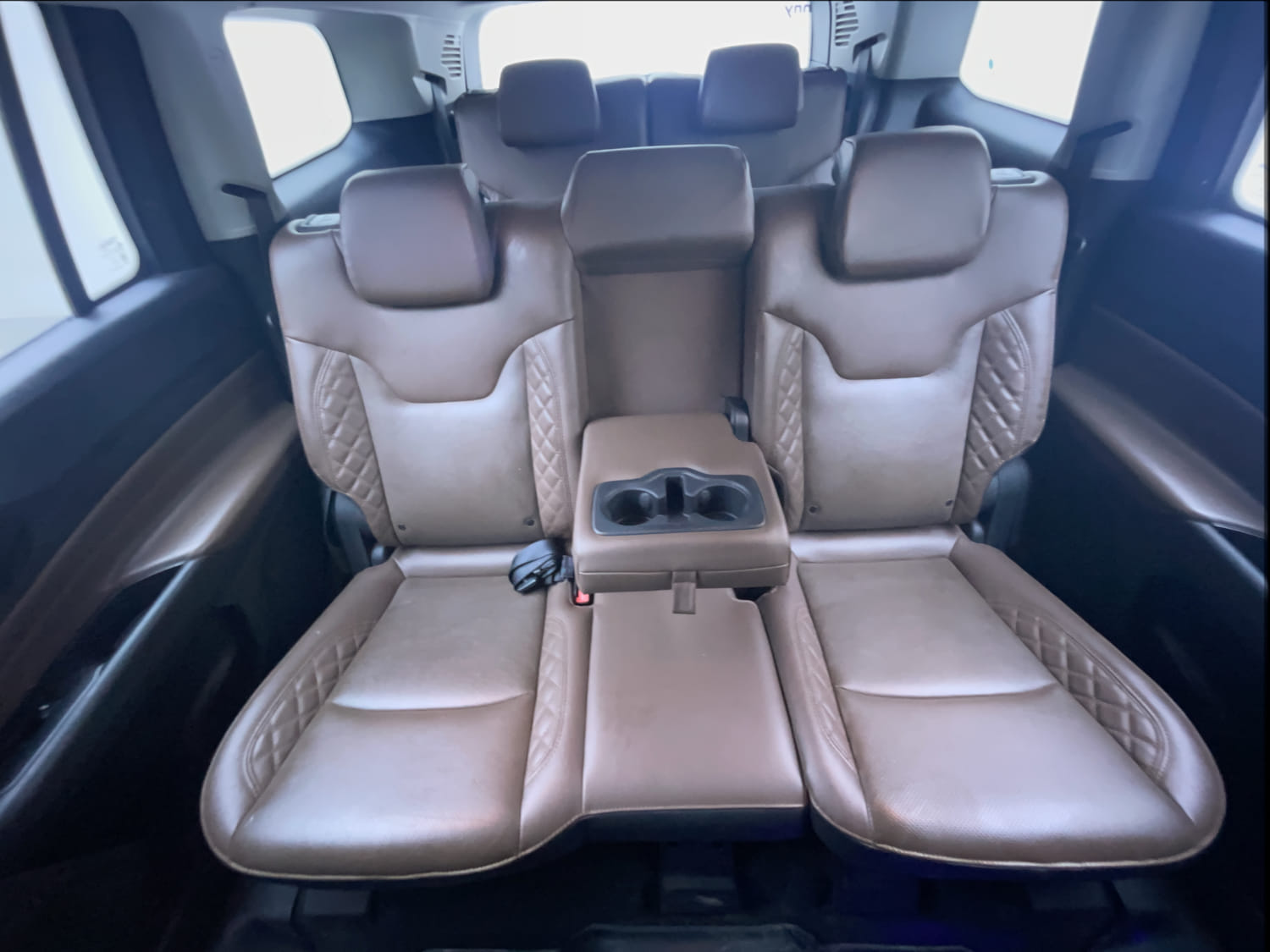 Used 2022 Jeep Meridian Limited (O) 4X2 AT Diesel Automatic interior REAR SEAT CONDITION VIEW