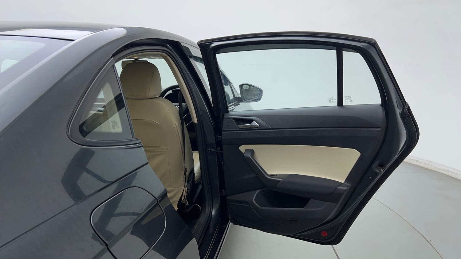 Used 2022 Skoda Slavia Ambition 1.0L TSI MT Petrol Manual interior RIGHT REAR DOOR OPEN VIEW