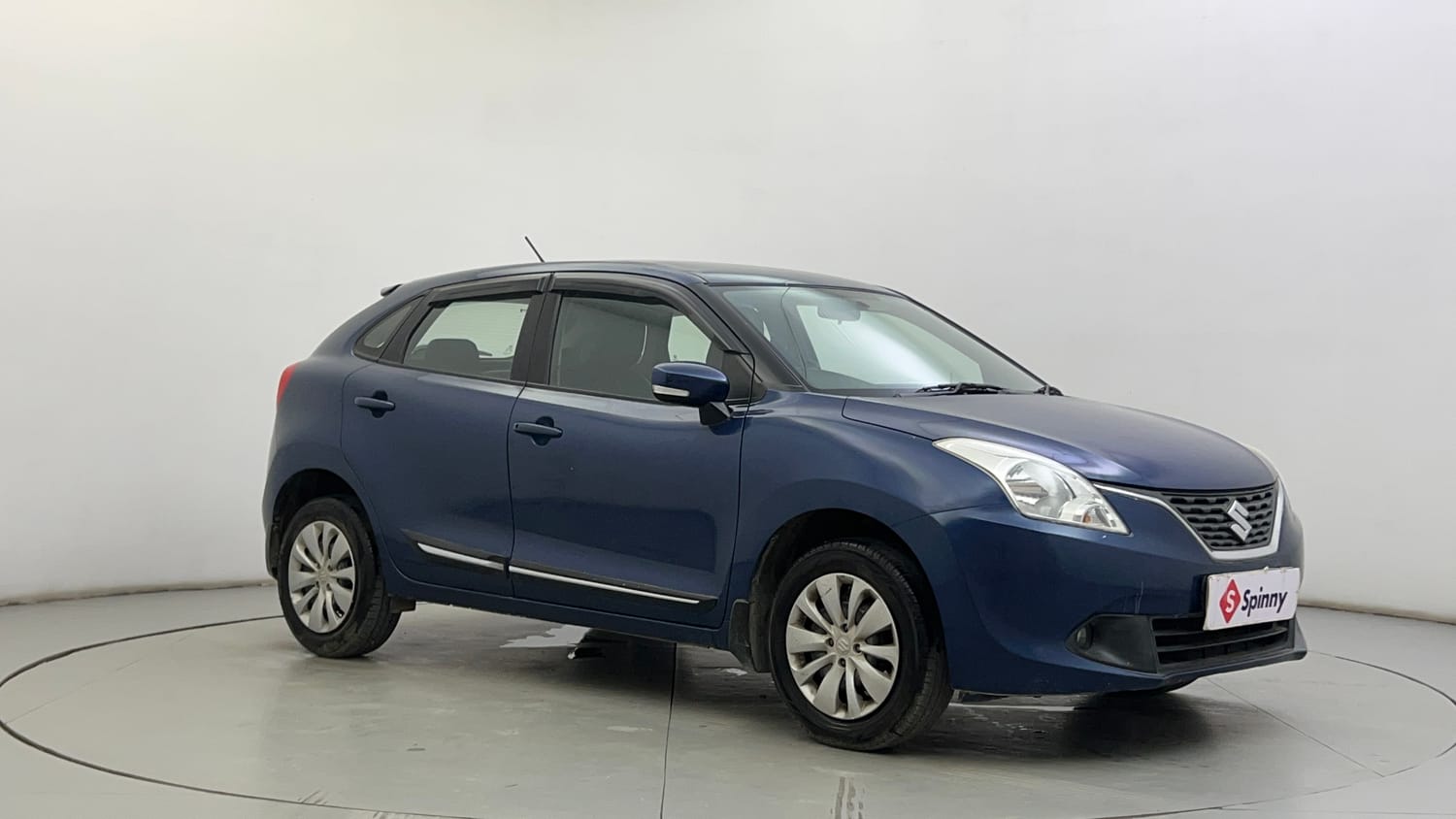 Used 2018 Maruti Suzuki Baleno Delta 1.2 Petrol Manual exterior RIGHT FRONT CORNER VIEW