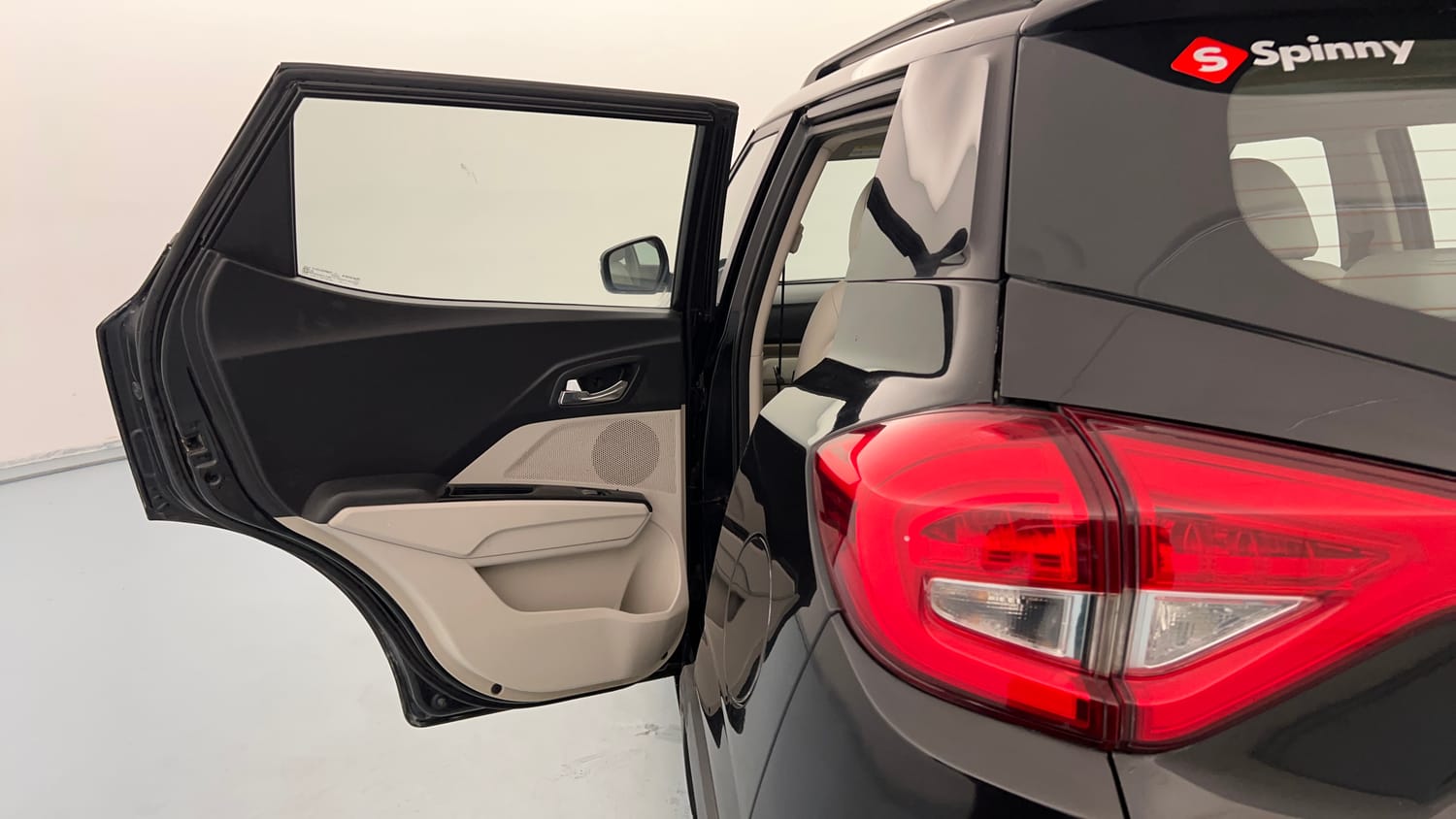 Used 2021 Mahindra XUV 300 W8 (O) 1.5 Diesel Diesel Manual interior LEFT REAR DOOR OPEN VIEW
