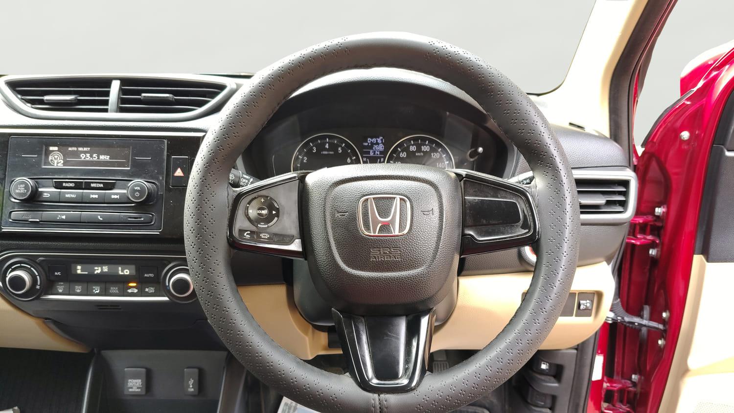 Used 2020 Honda Amaze 1.2 V MT Petrol Petrol Manual interior STEERING VIEW