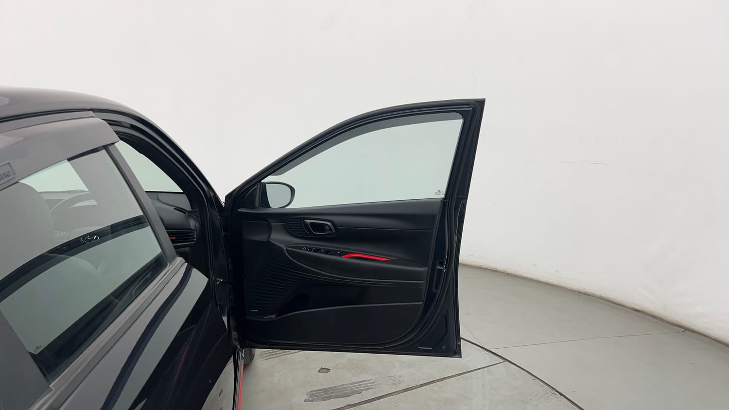 Used 2023 Hyundai i20 N Line N8 1.0 Turbo DCT Petrol Automatic interior RIGHT FRONT DOOR OPEN VIEW