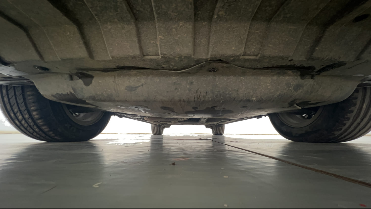Used 2018 Honda City VX Petrol Petrol Manual extra FRONT LEFT UNDERBODY VIEW