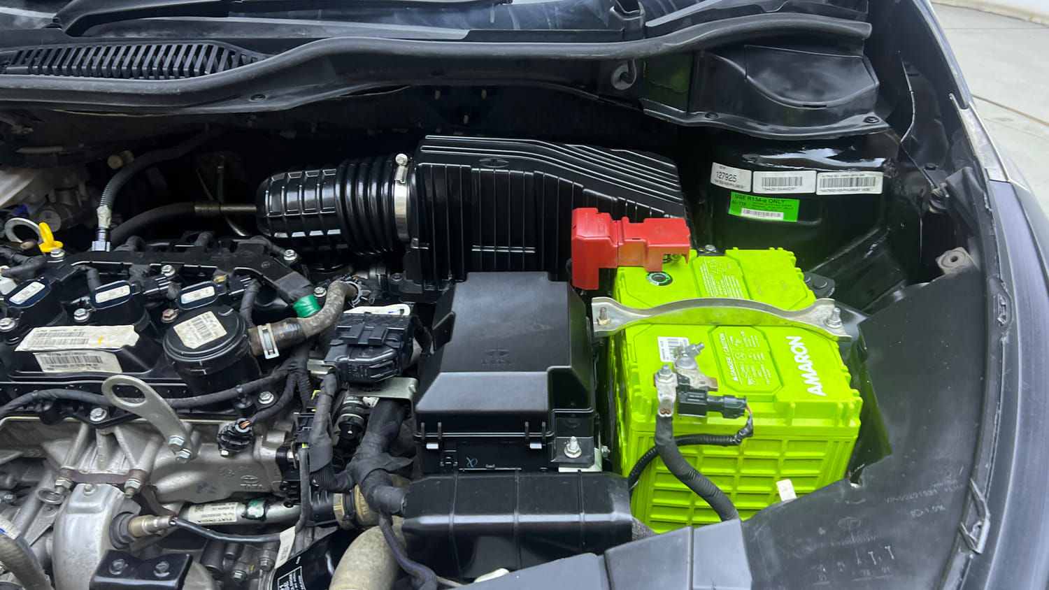Used 2022 Tata Altroz XZ Plus Petrol Dark Edition Petrol Manual engine ENGINE LEFT SIDE VIEW