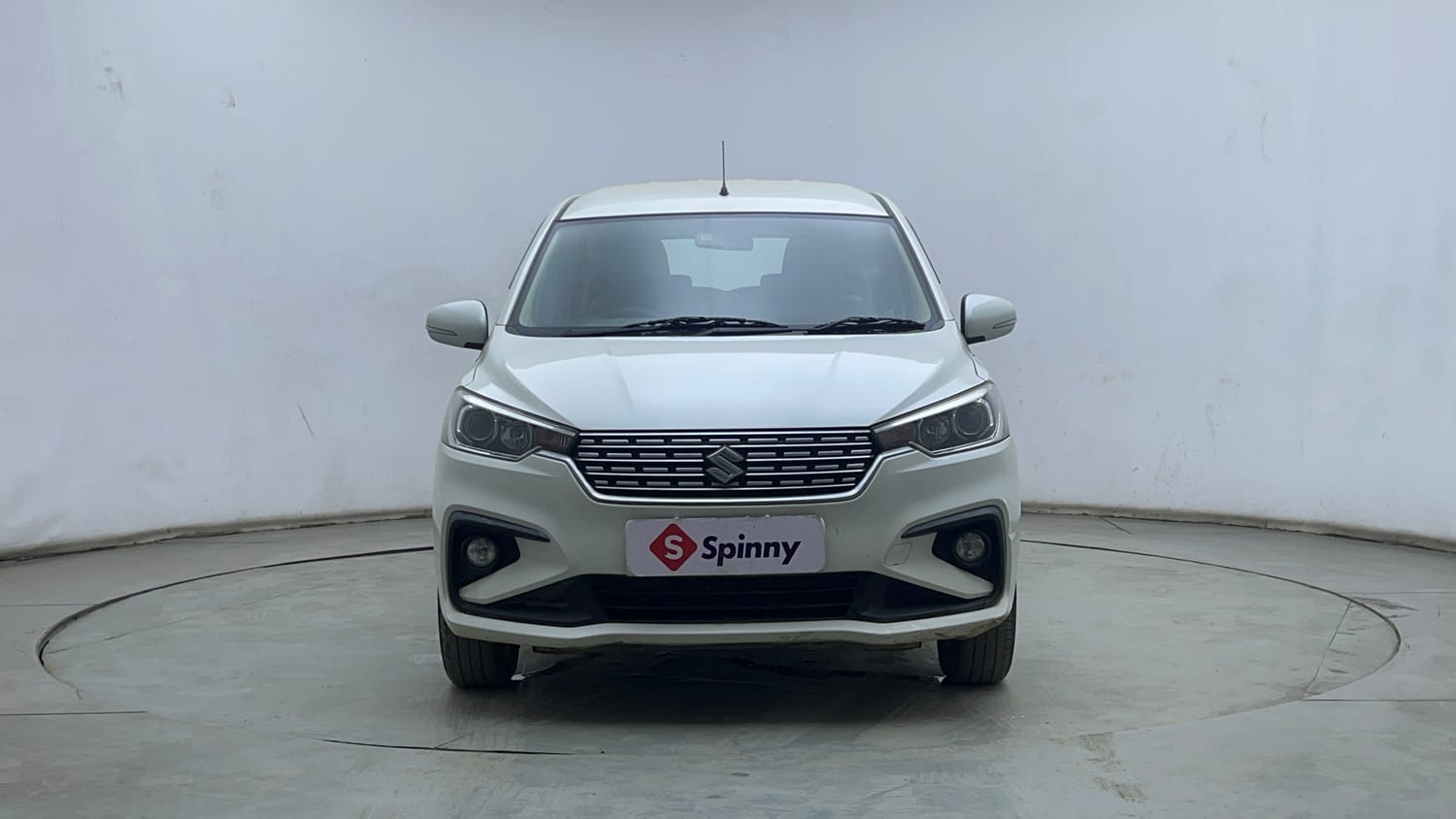 Used 2021 Maruti Suzuki New Ertiga VXi AT Petrol Automatic exterior FRONT VIEW