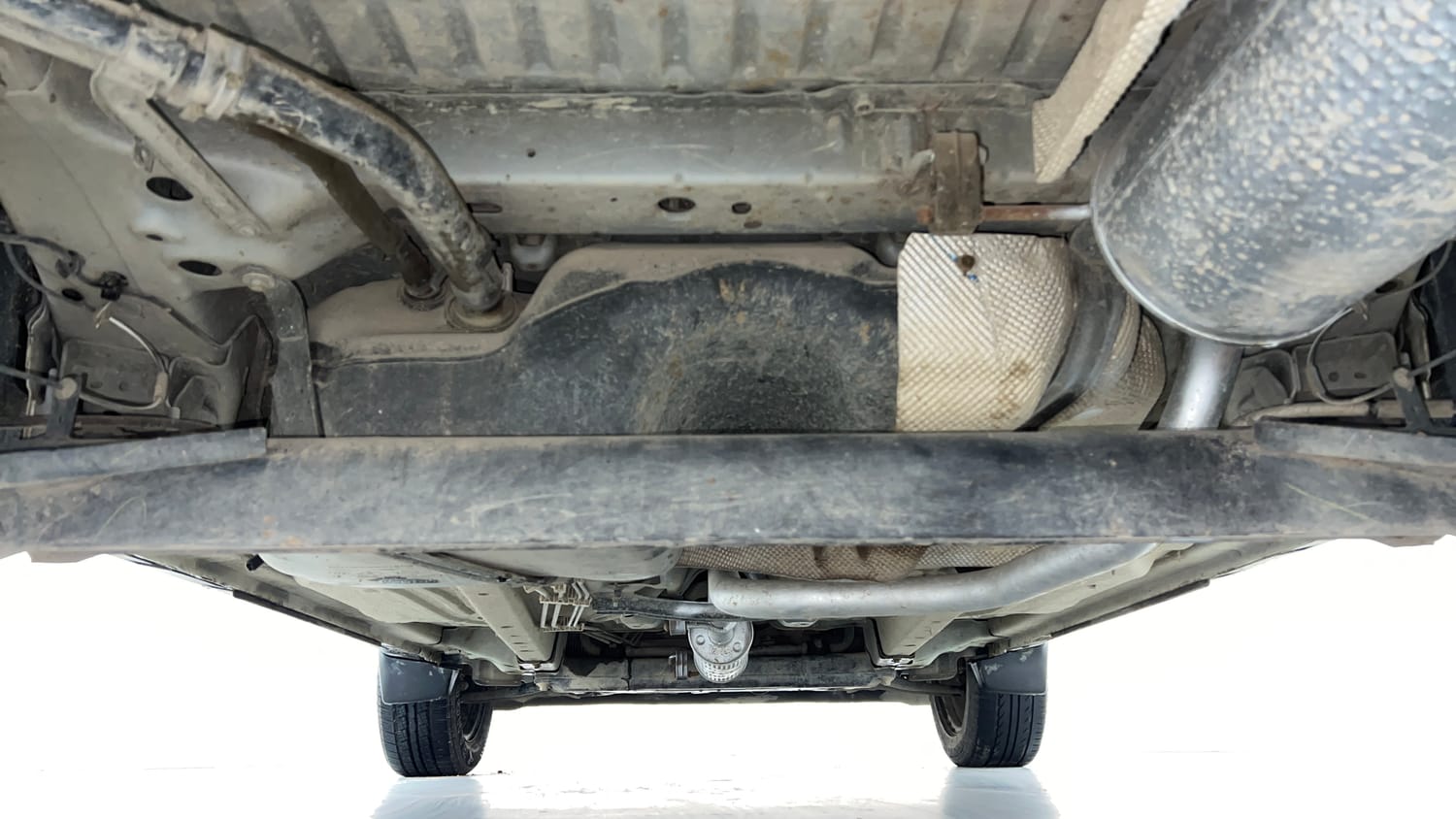 Used 2019 Ford EcoSport Trend 1.5L Ti-VCT Petrol Manual extra REAR UNDERBODY VIEW (TAKEN FROM REAR)
