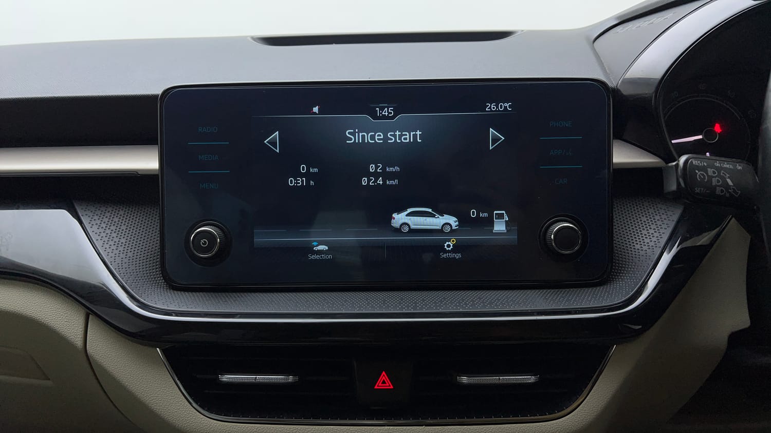 Used 2022 Skoda Slavia Ambition 1.0L TSI MT Petrol Manual top_features Integrated (in-dash) music system