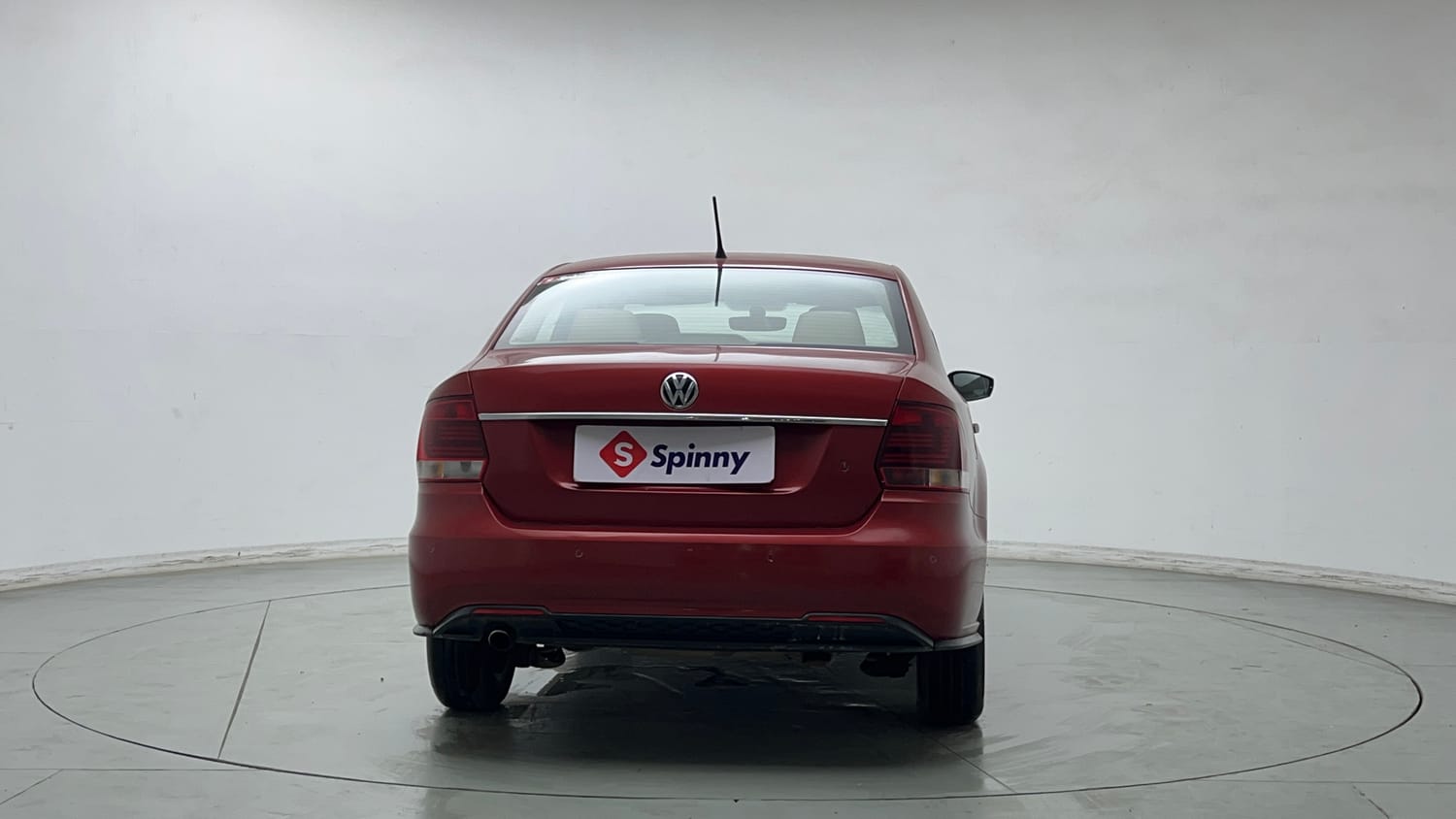 Used 2019 Volkswagen Vento Highline 1.2 (P) AT Petrol Automatic exterior BACK VIEW