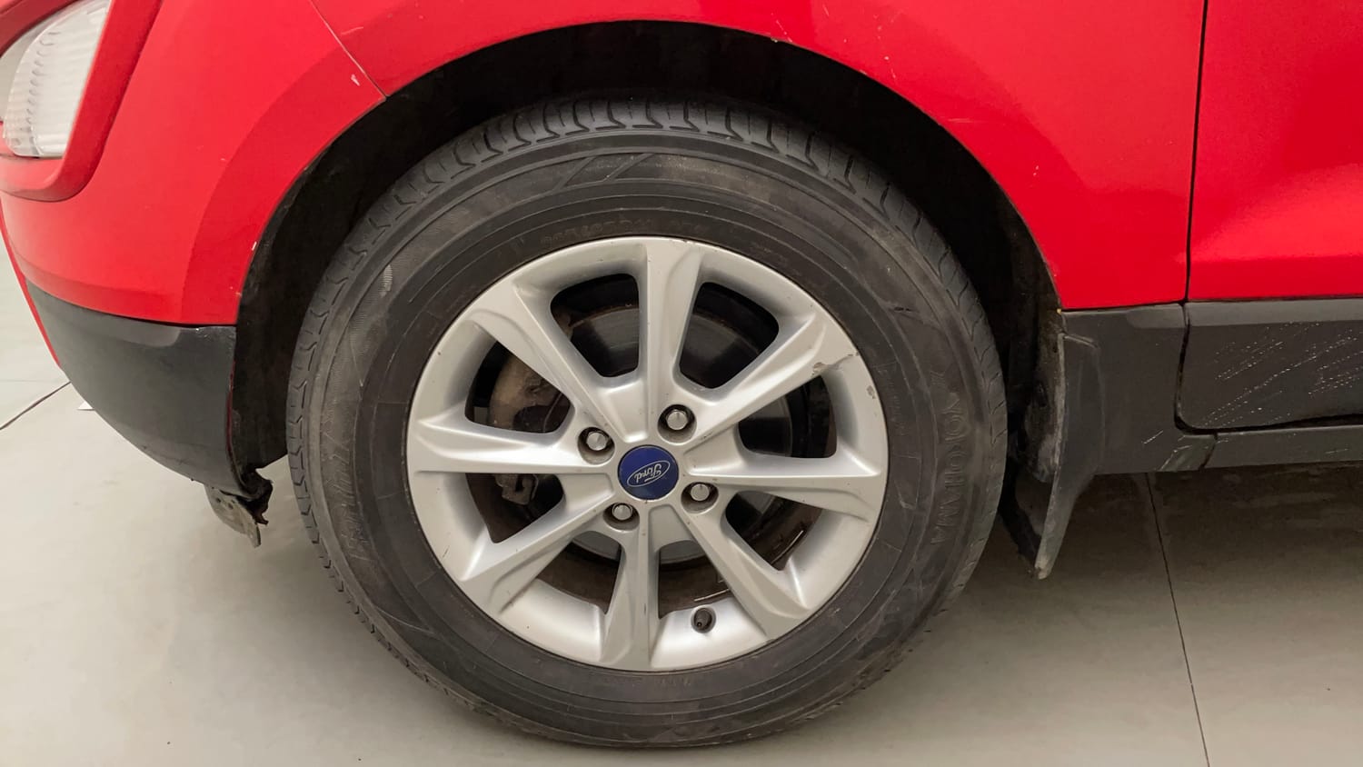 Used 2018 Ford EcoSport Titanium + 1.5L TDCi Diesel Manual tyres LEFT FRONT TYRE RIM VIEW