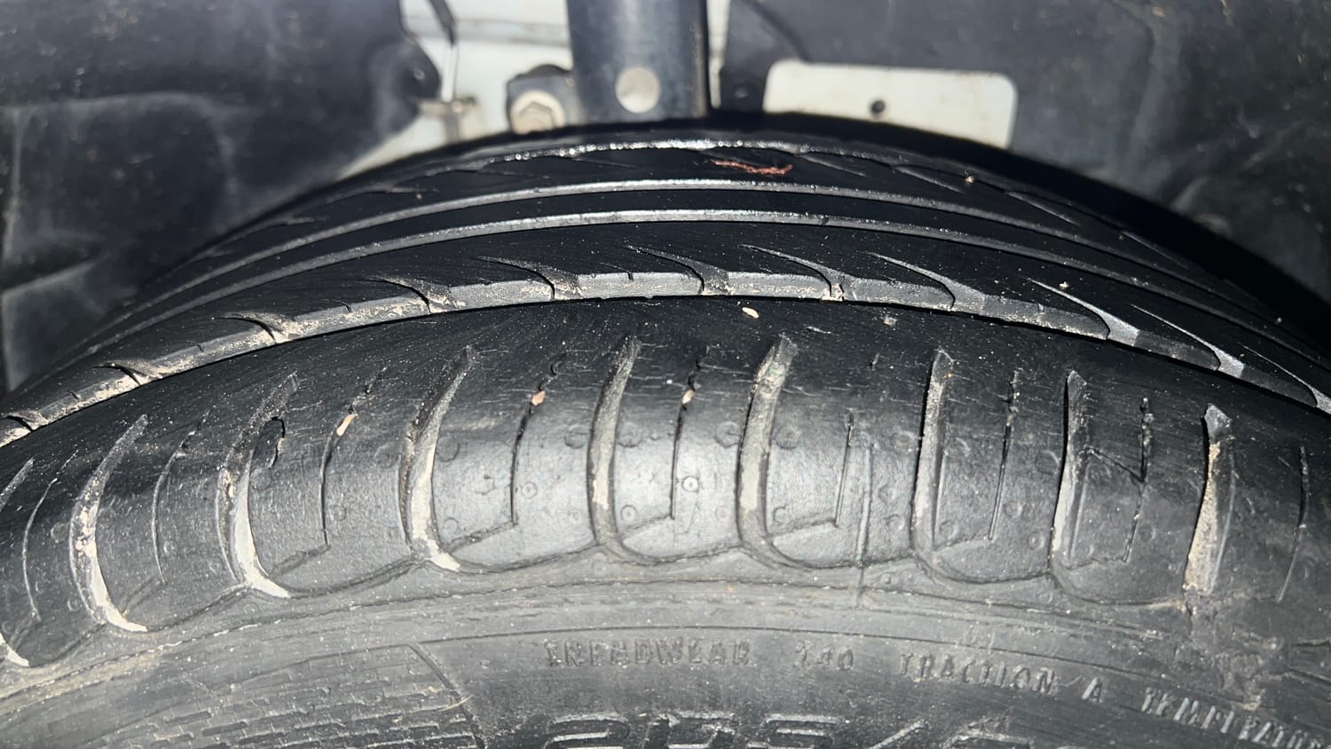 Used 2019 Ford EcoSport Trend 1.5L Ti-VCT Petrol Manual tyres RIGHT FRONT TYRE TREAD VIEW