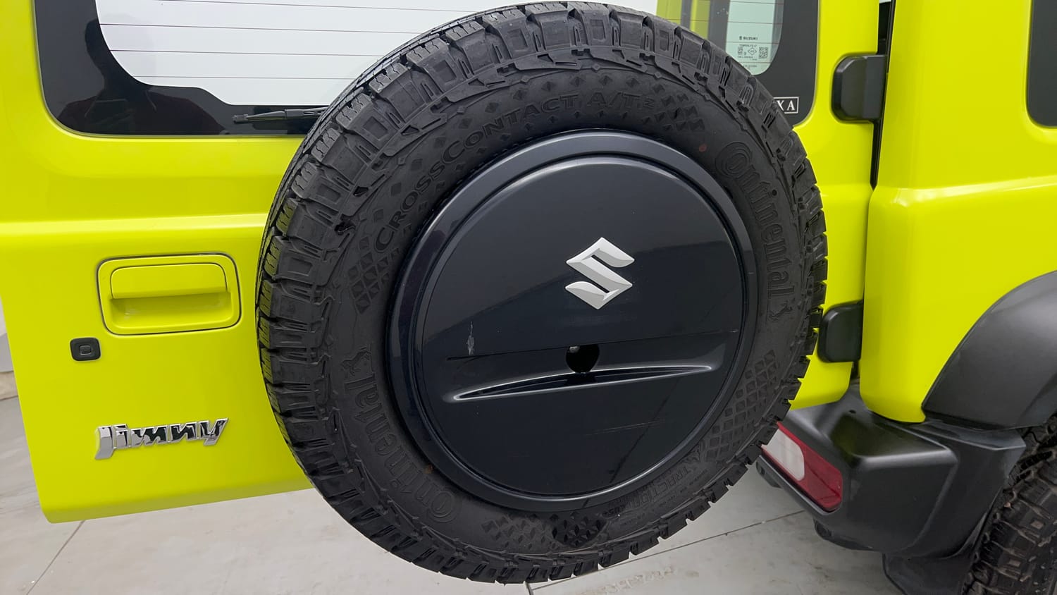 Used 2023 Maruti Suzuki Jimny Alpha AT Petrol Automatic tyres SPARE TYRE VIEW