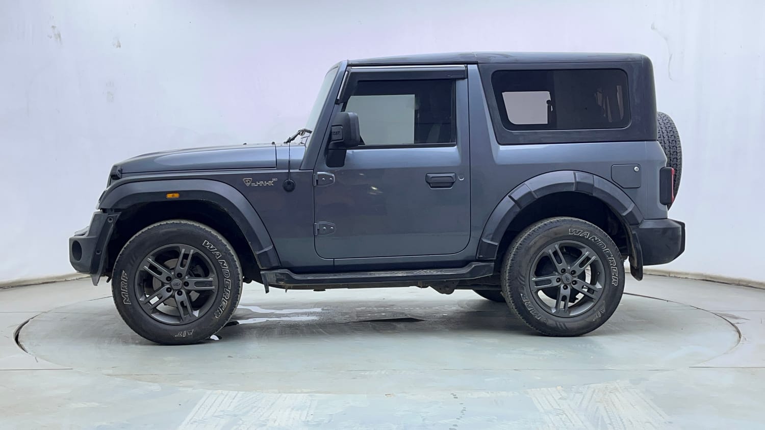 Used 2022 mahindra Thar LX Hard Top Diesel MT 4WD Diesel Manual exterior LEFT SIDE VIEW