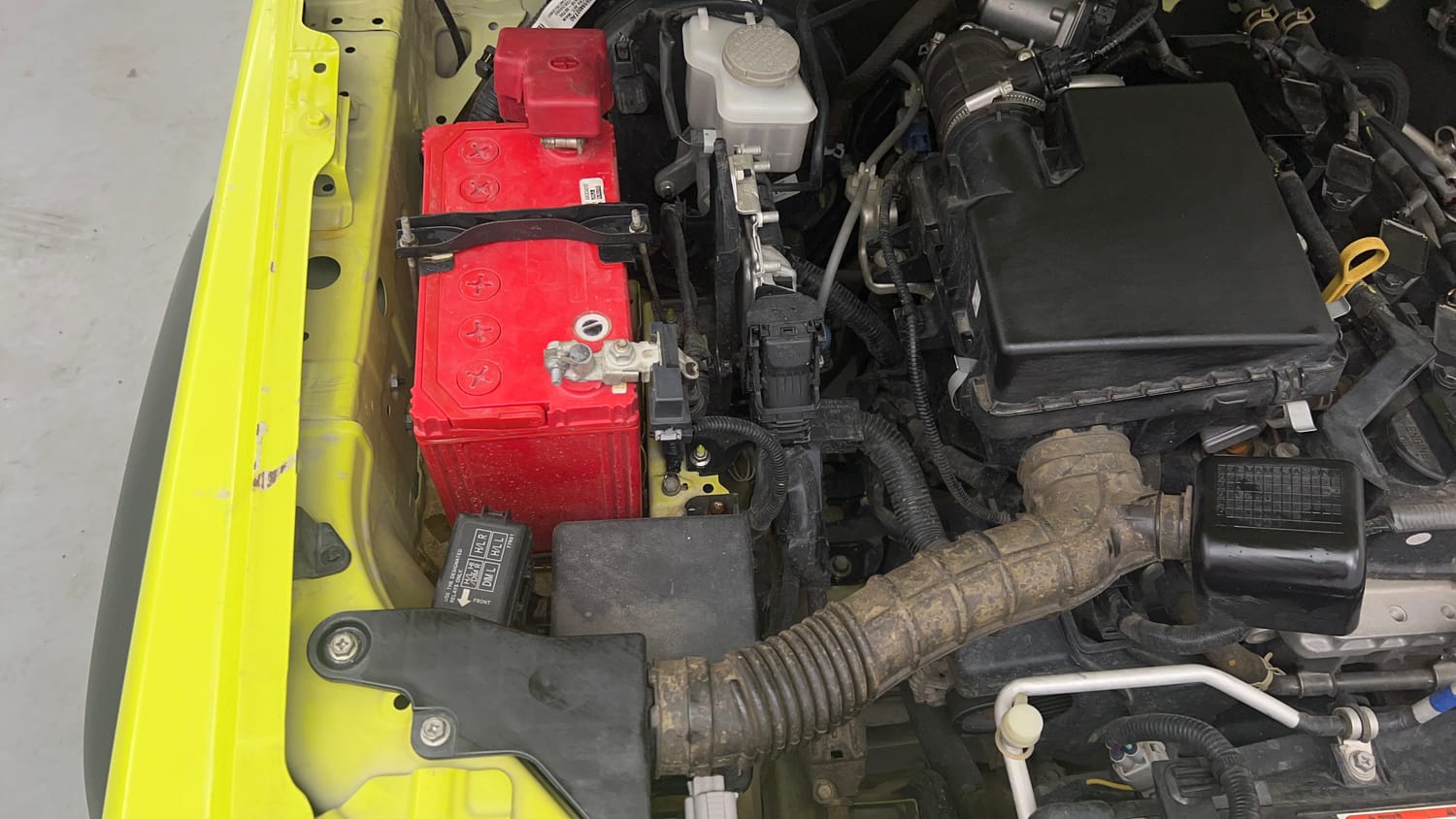 Used 2023 Maruti Suzuki Jimny Alpha AT Petrol Automatic engine ENGINE RIGHT SIDE VIEW