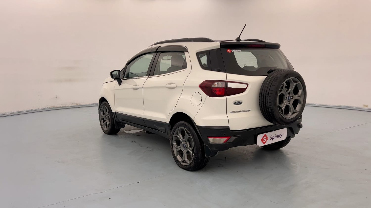 Used 2018 Ford EcoSport S Petrol Petrol Manual exterior LEFT REAR CORNER VIEW