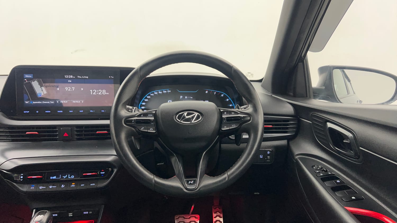 Used 2023 Hyundai i20 N Line N8 1.0 Turbo DCT Petrol Automatic interior STEERING VIEW