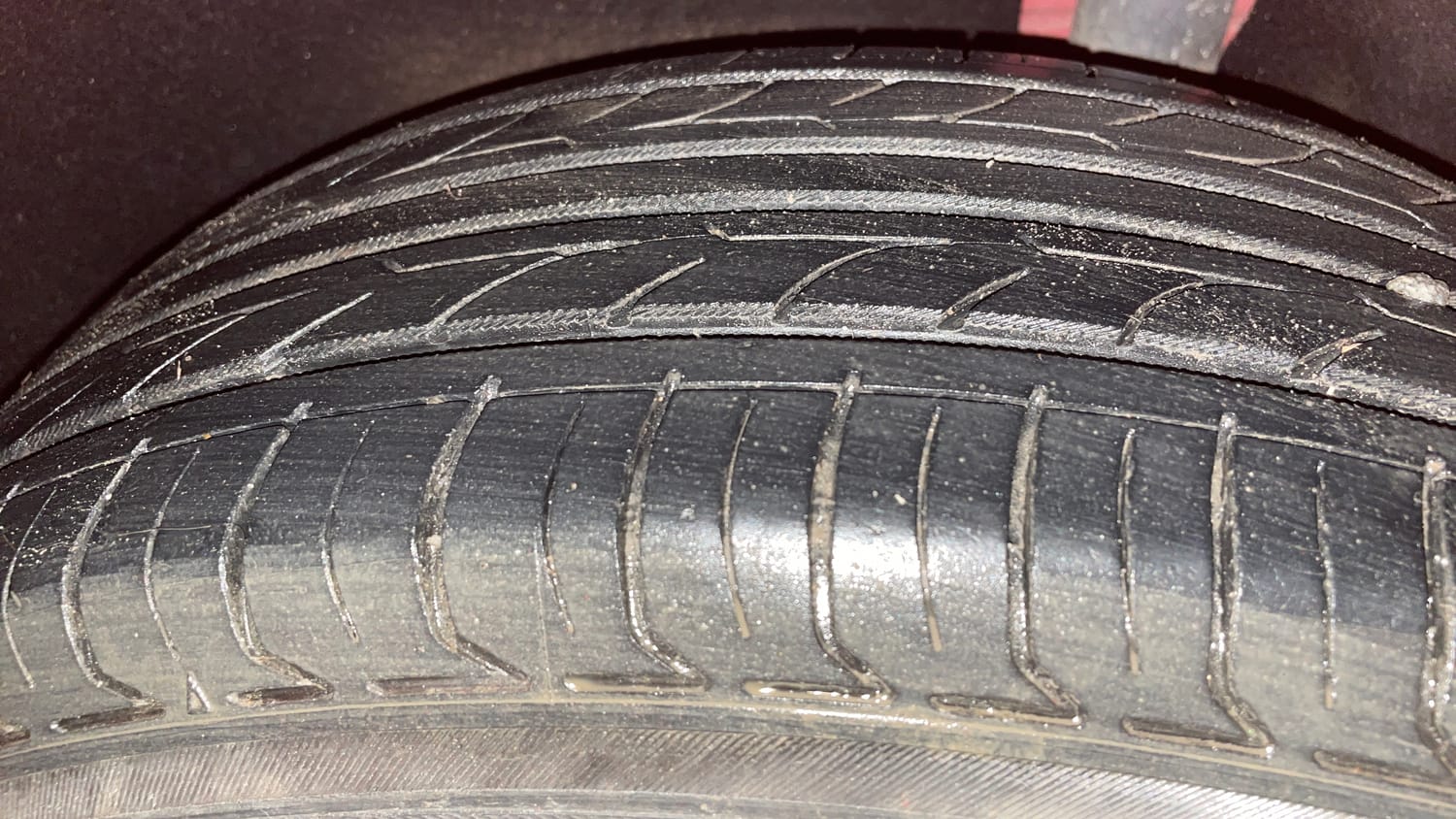 Used 2018 Ford EcoSport Titanium + 1.5L TDCi Diesel Manual tyres LEFT REAR TYRE TREAD VIEW