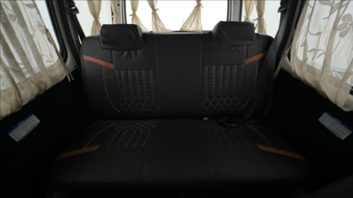 Used 2022 Maruti Suzuki Eeco 5 STR AC (O) Petrol Manual interior REAR SEAT CONDITION VIEW