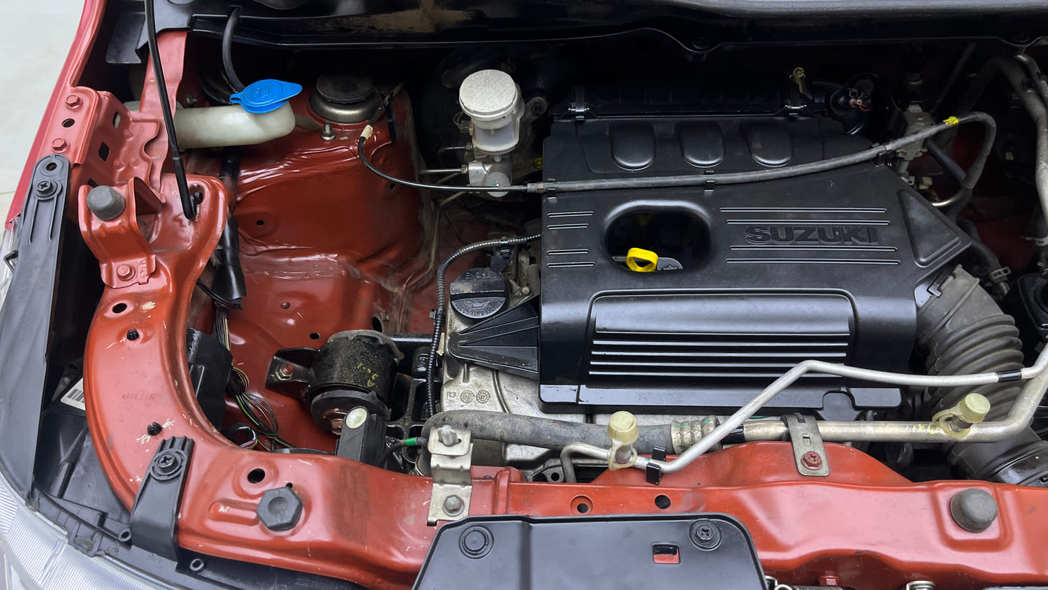 Used 2017 Maruti Suzuki Wagon R VXI+ Petrol Manual engine ENGINE RIGHT SIDE VIEW