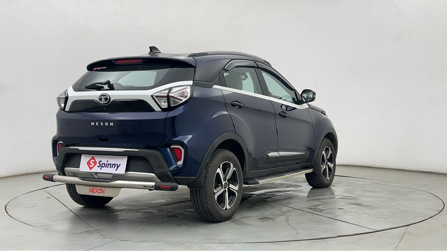 Used 2023 Tata Nexon XZ Plus LUXS Diesel Diesel Manual exterior RIGHT REAR CORNER VIEW