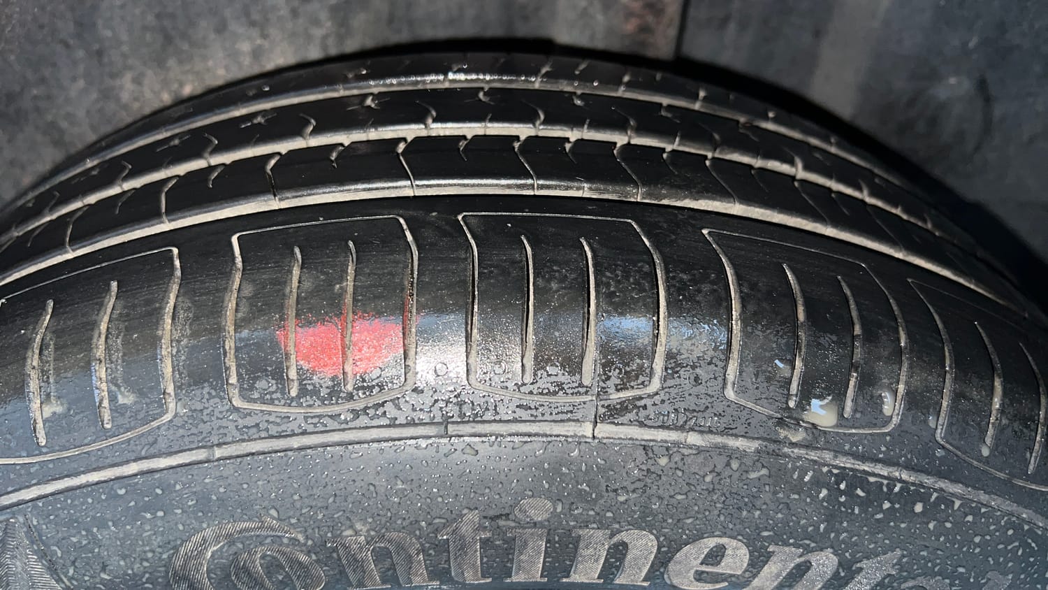 Used 2019 Volkswagen Vento Highline 1.2 (P) AT Petrol Automatic tyres LEFT REAR TYRE TREAD VIEW