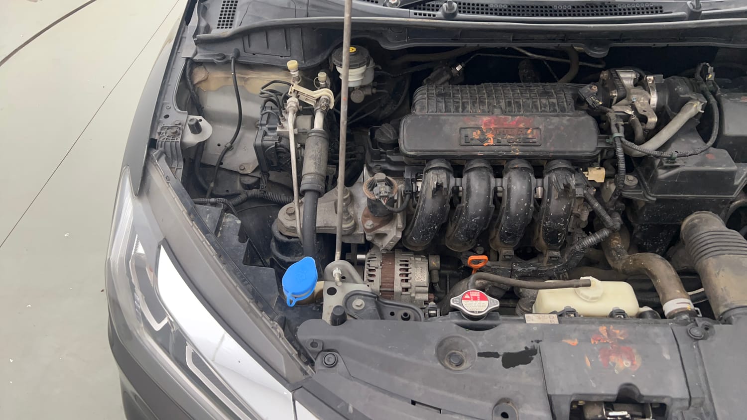 Used 2018 Honda City VX Petrol Petrol Manual engine ENGINE RIGHT SIDE VIEW