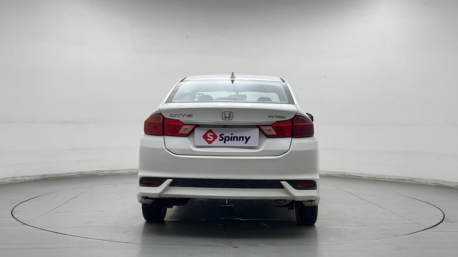 Used 2017 Honda City V CVT Petrol Petrol Automatic exterior BACK VIEW