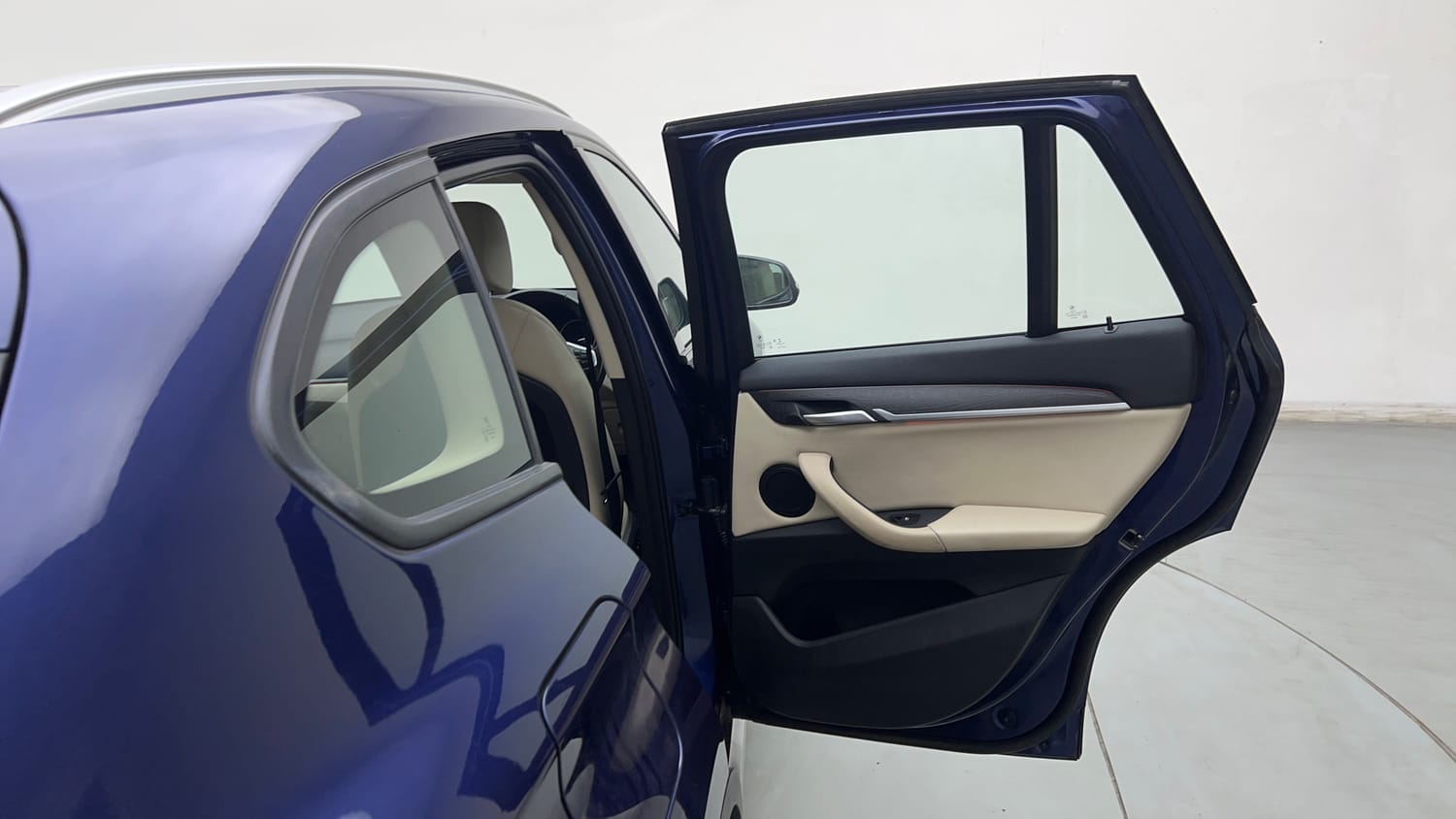 Used 2019 BMW X1 sDrive20d xLine Diesel Automatic interior RIGHT REAR DOOR OPEN VIEW