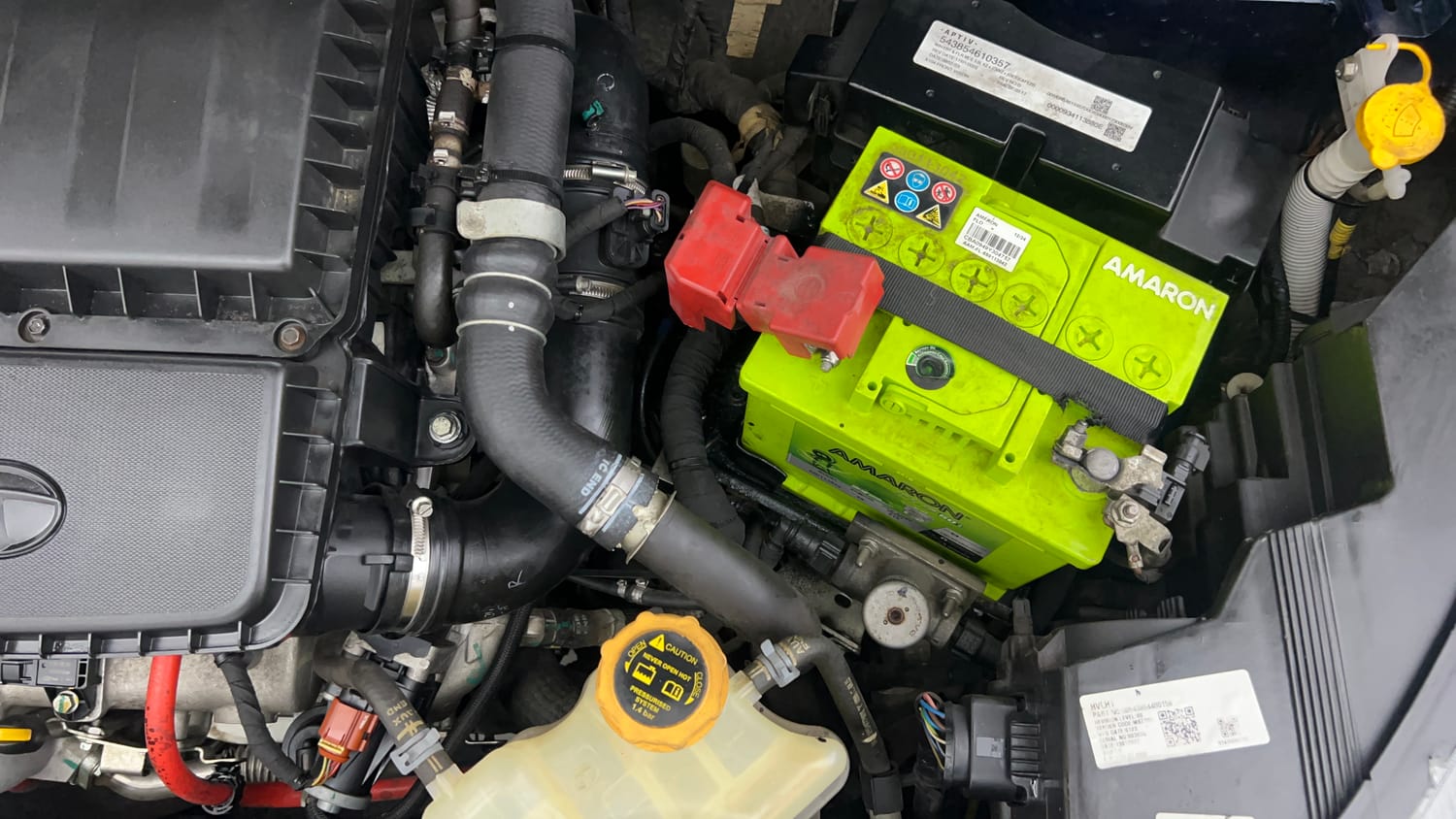 Used 2023 Tata Nexon XZ Plus LUXS Diesel Diesel Manual engine ENGINE LEFT SIDE VIEW