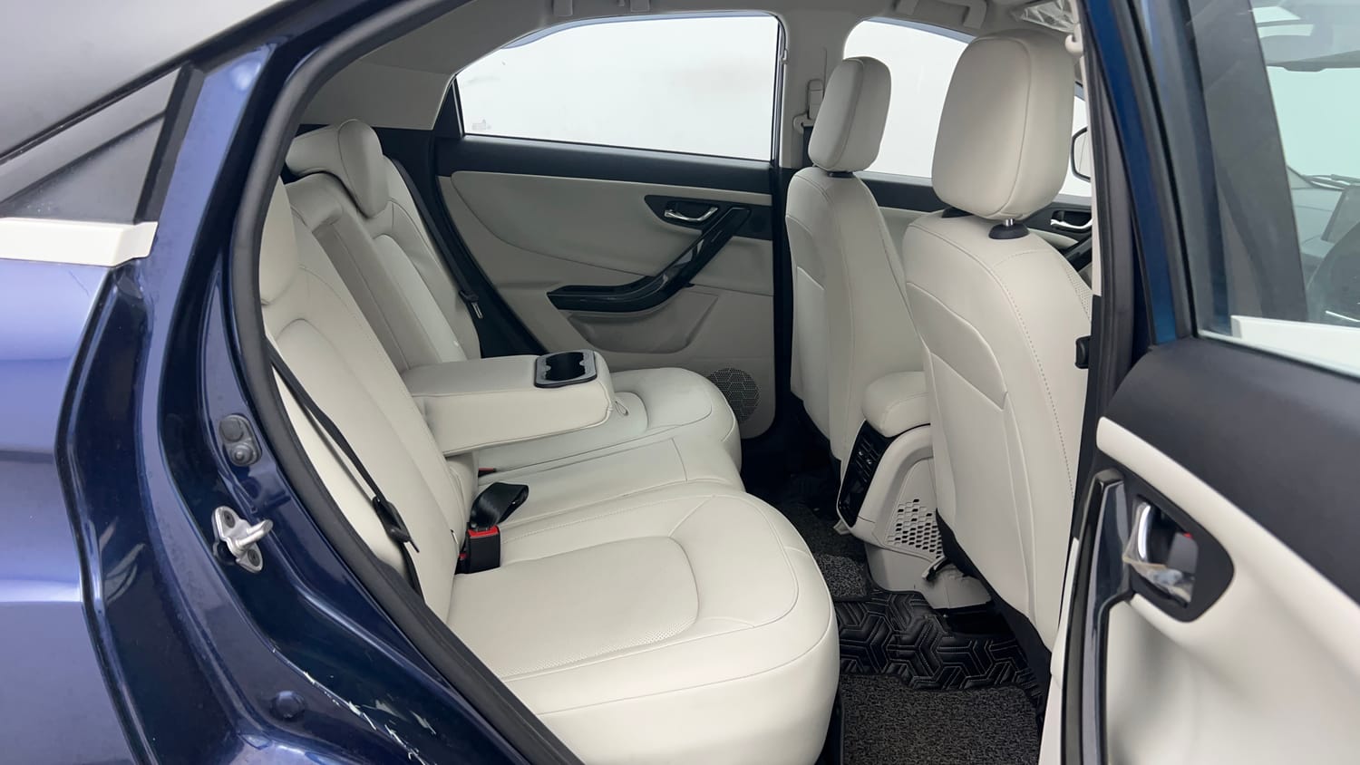 Used 2023 Tata Nexon XZ Plus LUXS Diesel Diesel Manual interior RIGHT SIDE REAR DOOR CABIN VIEW