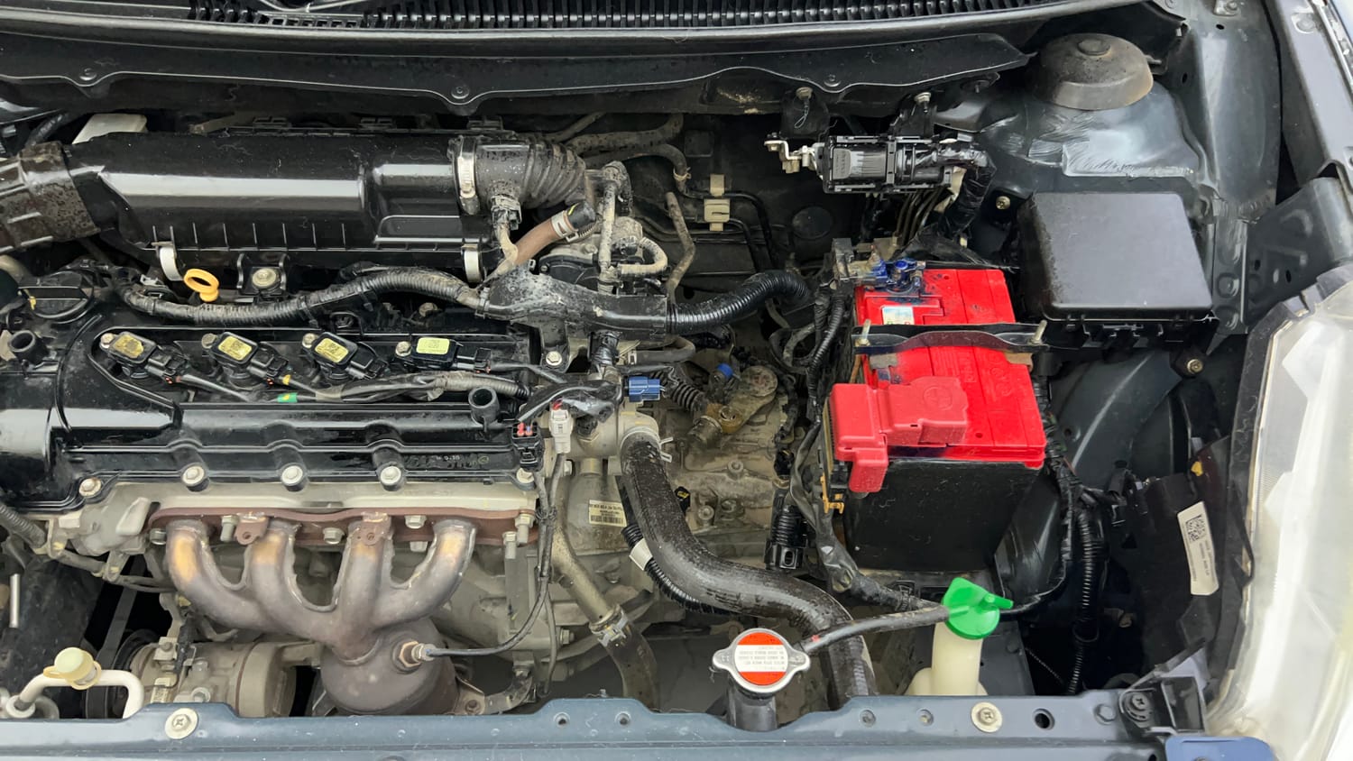 Used 2018 Maruti Suzuki Baleno Delta 1.2 Petrol Manual engine ENGINE LEFT SIDE VIEW