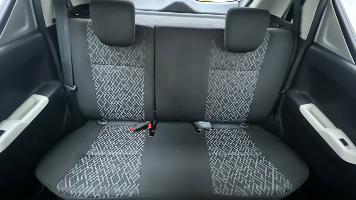Used 2024 Maruti Suzuki Ignis Alpha 1.2 AMT Petrol Automatic interior REAR SEAT CONDITION VIEW