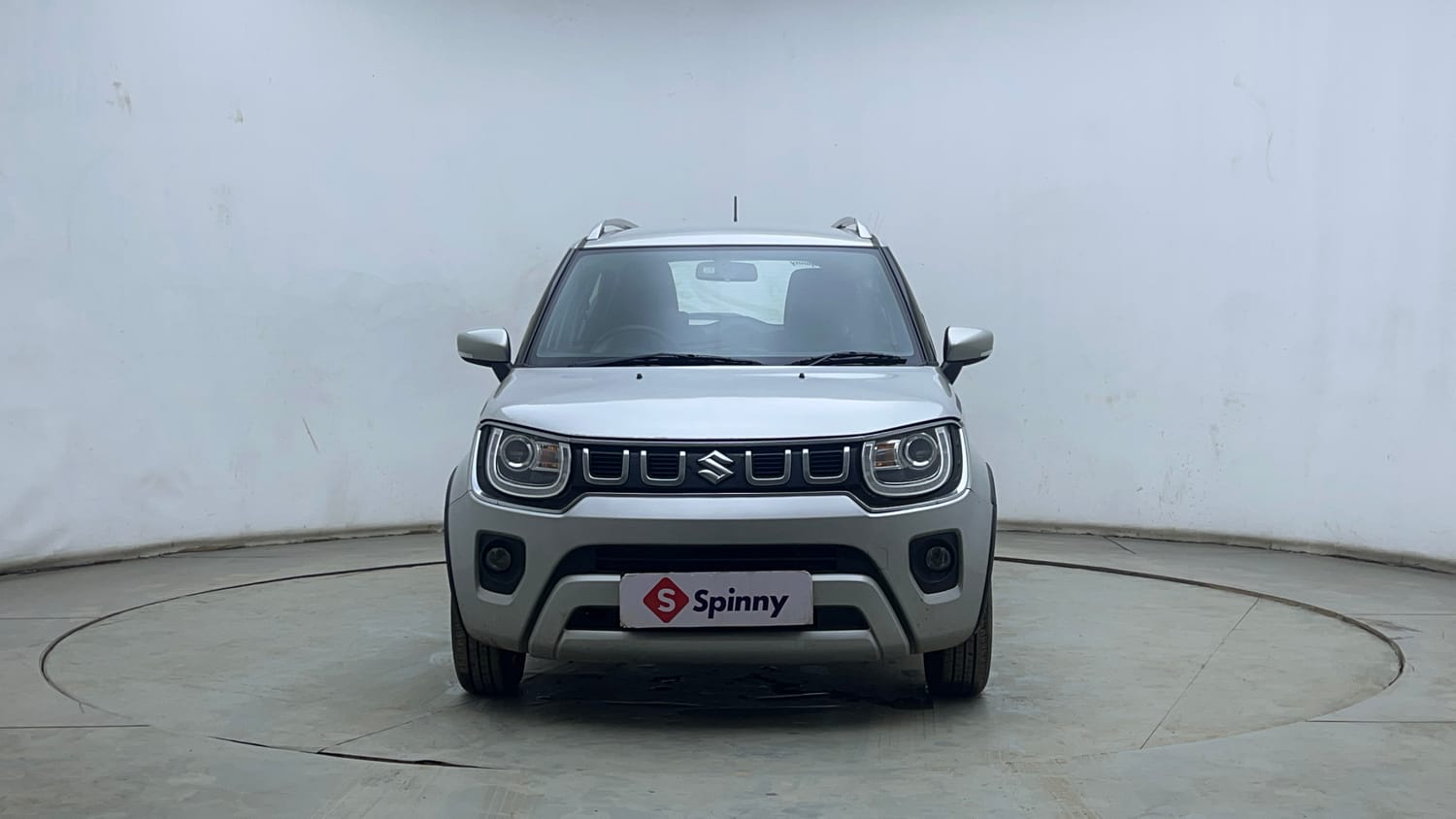 Used 2024 Maruti Suzuki Ignis Alpha 1.2 AMT Petrol Automatic exterior FRONT VIEW