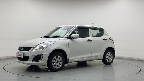 Used 2015 Maruti Suzuki Swift LXi Petrol Manual exterior LEFT FRONT CORNER VIEW